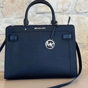 Michael Kors Rayne Medium Saffiano Leather Satchel